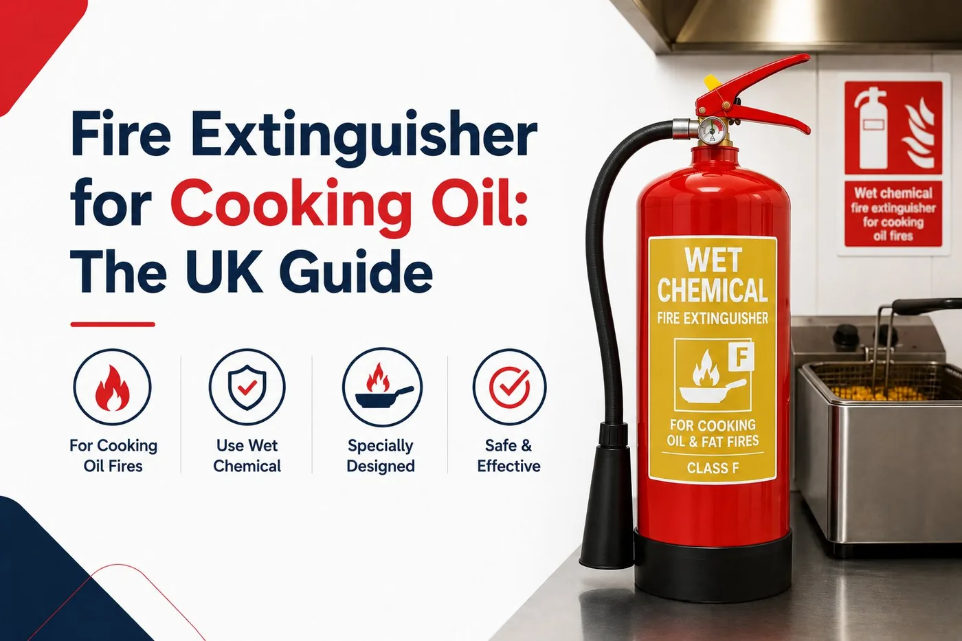 Fire Extinguisher for Cooking Oil: The UK Guide