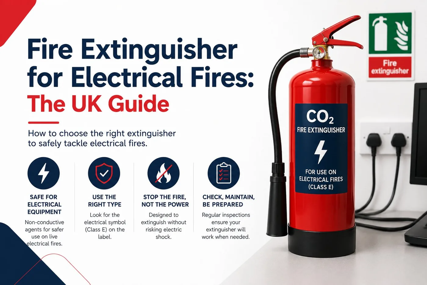 Fire Extinguisher for Electrical Fires: The UK Guide