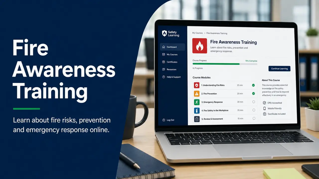Fire awareness training for every employee in the workplace